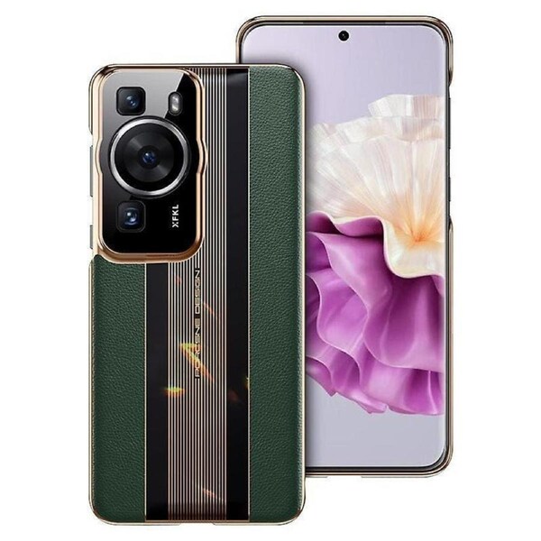 Anti-drop Pu Leather Pc Phone Case For Huawei P60 Shockproof Mobile Phone Cover