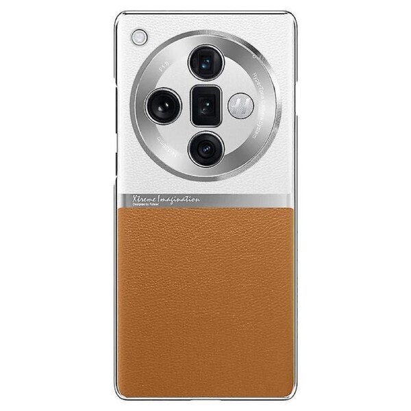 For Oppo Find X7 5G Case PU+Acrylic+PC Anti-fingerprint Phone Back Cover