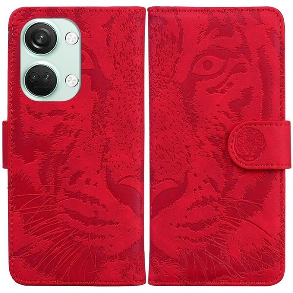 xinyunew Cover per OnePlus Nord/OnePlus 8 Nord/Oneplus Z,Flip Caso in PU Pelle Premium Portafoglio Custodia per OnePlus Nord/OnePlus 8 Nord/Oneplus Z,[Kickstand] [Slot per Schede]-Rosso