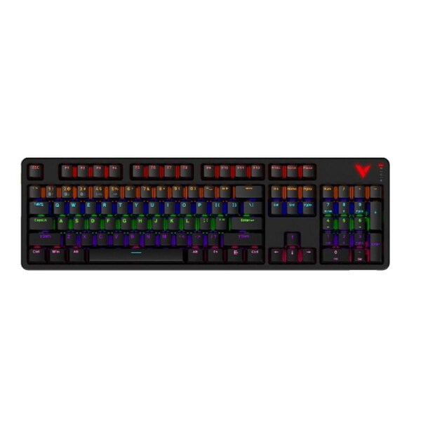 RAPOO V500 Pro Adjustable Brightness Backlit Mechanical Gaming Keyboard Black