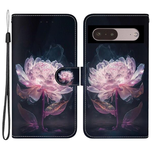 For Google Pixel 7 Pro 5g Case Pattern Pu Leather Folio Stand Phone Cover