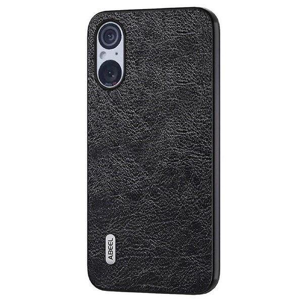 For Sony Xperia 5 V Pu Leather Coated Tpu+pc Phone Case Retro Litchi Texture Drop Protection Cover