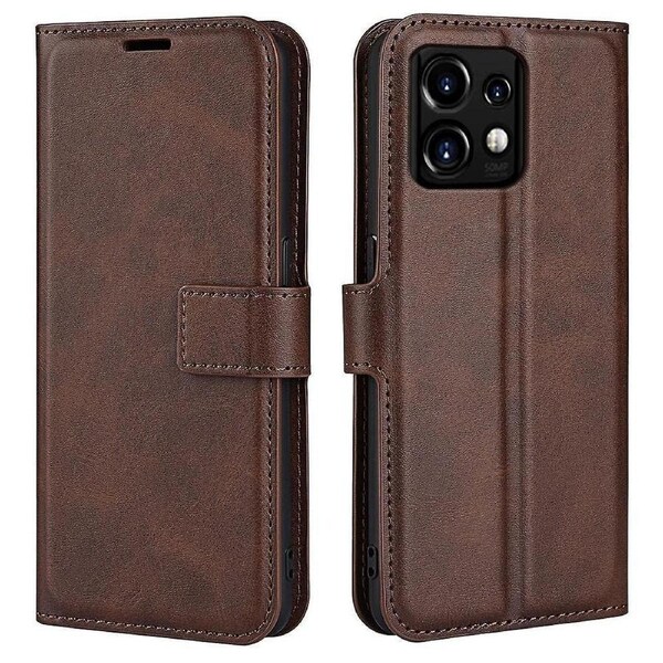 For Motorola Moto X40 5g/edge 40 Pro 5g/edge+ (2023) Pu Leather Case Wallet Stand Calf Texture Phone Cover