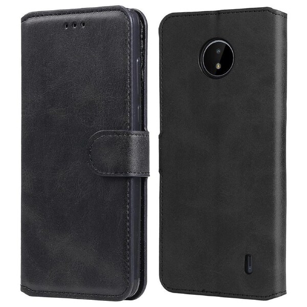 Shock Resistant Anti Drop Full Protection Pu Leather Wallet Stand Phone Cover Case For Nokia C20 / C10