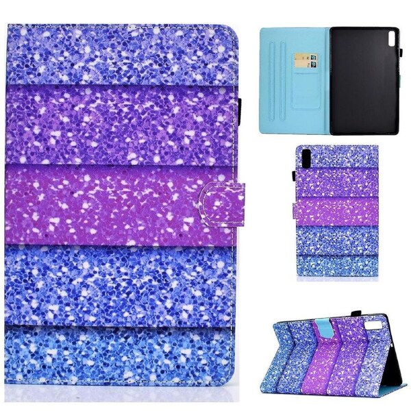 For Lenovo Tab P11 Gen 2 TB-350 A1 Pattern Printing Flip Cover PU Leather Stand Card Holder Tablet Case