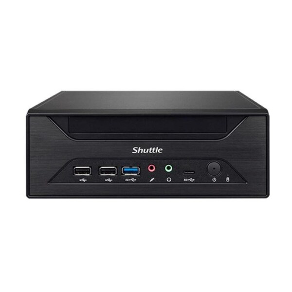Shuttle XH610 XPC Intel 14th/13th/12th Gen LGA1700 socket, 3L, H610, 2x LAN, 2x COM, HDMI, DP, VGA, 3x 2.5' HDD/SSD, 120W SYS-XH610