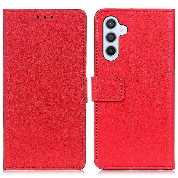 Textured Phone Case For Samsung Galaxy A34 5g, Well-protected Pu Leather Stand Shell Folio Flip Wallet Cover