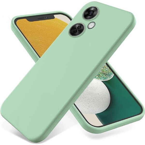 For Oneplus Nord Ce 3 Lite 5g Liquid Silicone Back Case Soft Lining Camera Lens Protection Phone Cover