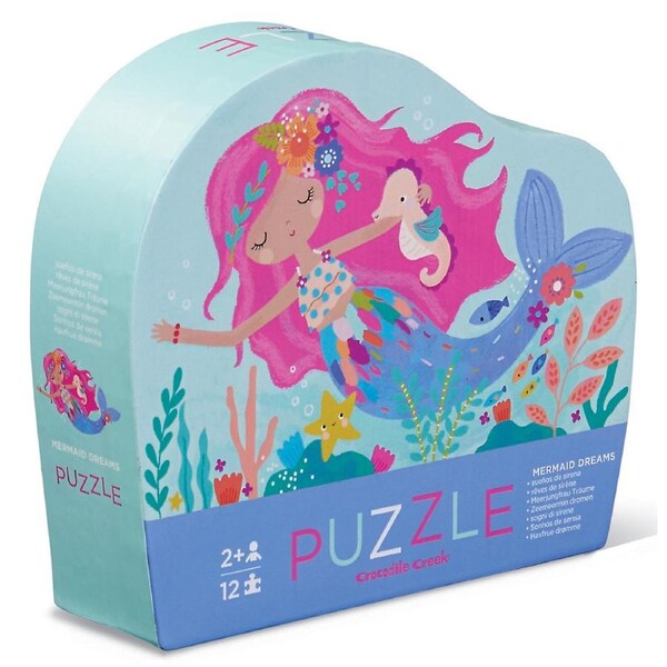 Crocodile Creek - Mermaid Dreams Mini Puzzle 12pc