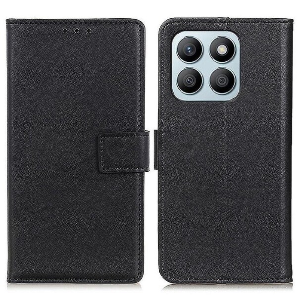 For Honor X8b 4G Leather Phone Case Scratch Resistant Cover