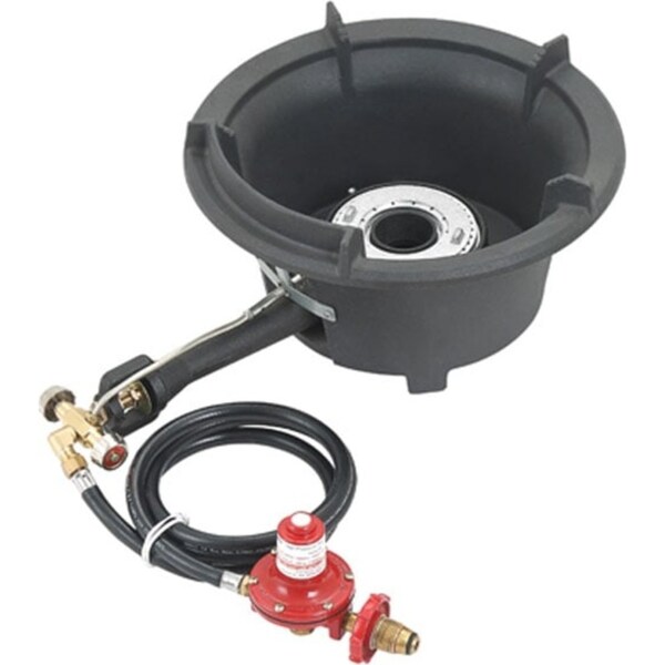 Auscrown Single Ring High Pressure Wok Burner with Manual Ignition