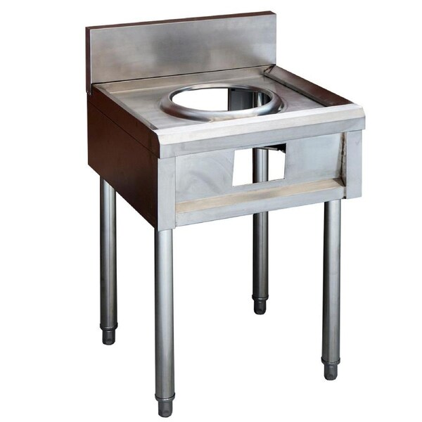 Auscrown Stainless Steel Wok Station Stand - No Burner