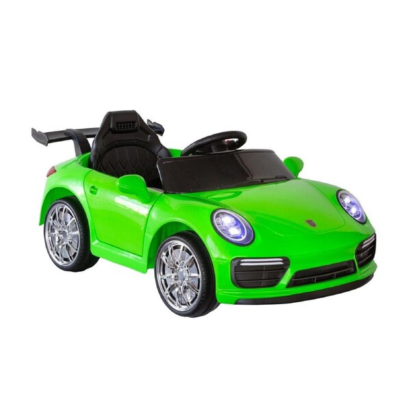 Lenoxx Porsche-inspired Design Ride-on (Green) Electric Car with Parental Remote Control