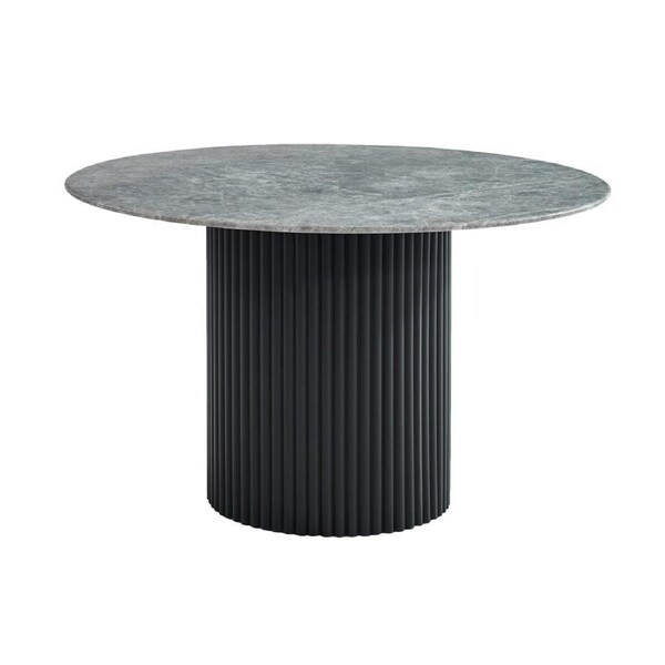 FurnitureOkay Roma Stone Outdoor Dining Table (120cm Round)