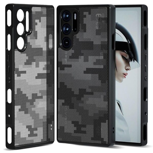 IBMRS Phone Cover for ZTE nubia Red Magic 9 Pro 5G/ 9 Pro+ 5G Shockproof Case TPU+PC Phone Shell