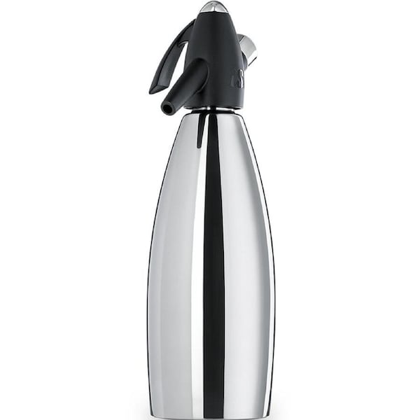 iSi Soda Siphon 1.0L Stainless Steel Fizzy Bubble Drink Maker