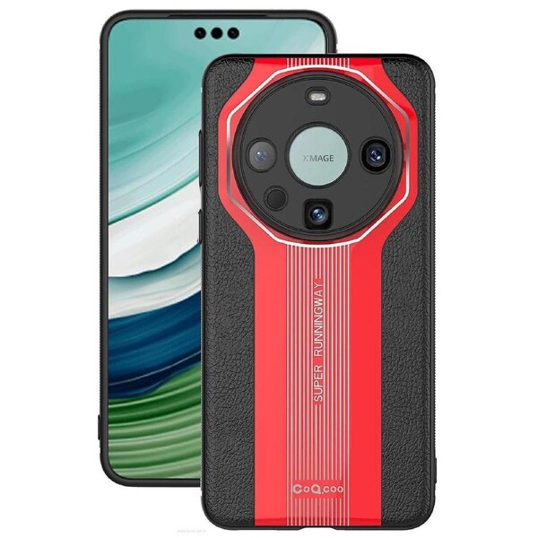 Q.COO Super Running Series PU Leather Drop-Proof Back Cover for Huawei Mate 60 Pro/ Mate 60 Pro+