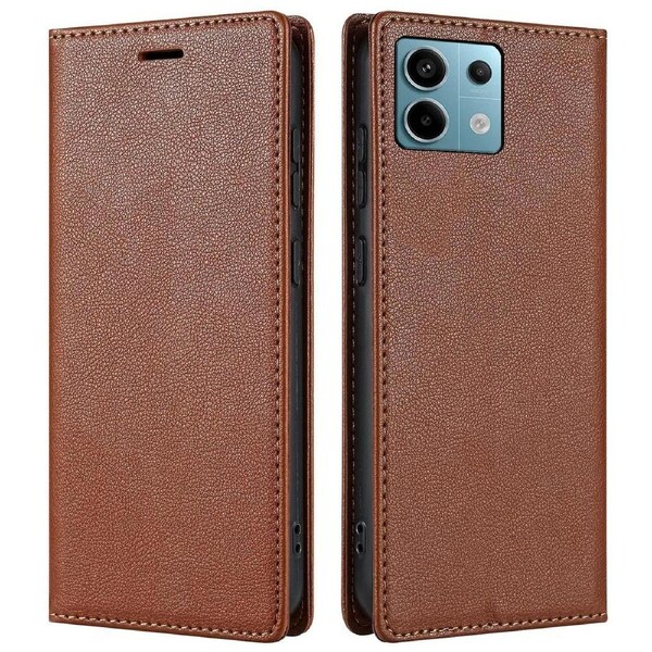 BKS-001 For Xiaomi Redmi Note 13 Pro 5G/ Poco X6 5G Magnetic Phone Case Bump Proof Leather Cover