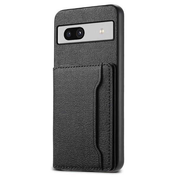 For Google Pixel 7a Case Card Slots Calf Texture Anti-drop Phone Cover