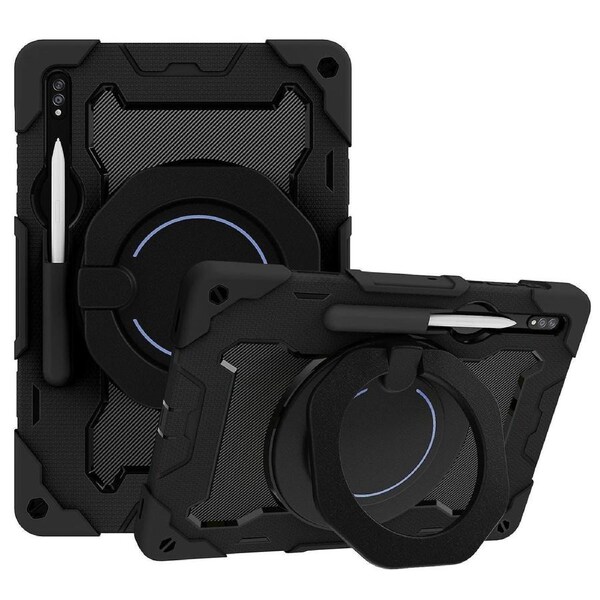 Case For Samsung Galaxy Tab S9+, PC+Silicone Tablet Protective Cover with Kickstand