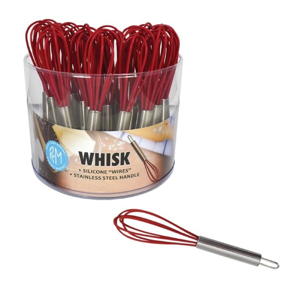 Appetito Silicone Mini Whisk Set 3