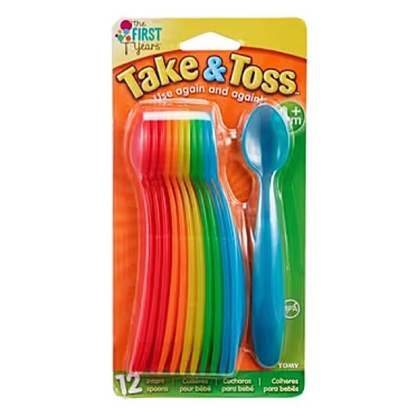 Take & Toss Infant Spoons 12 Pack