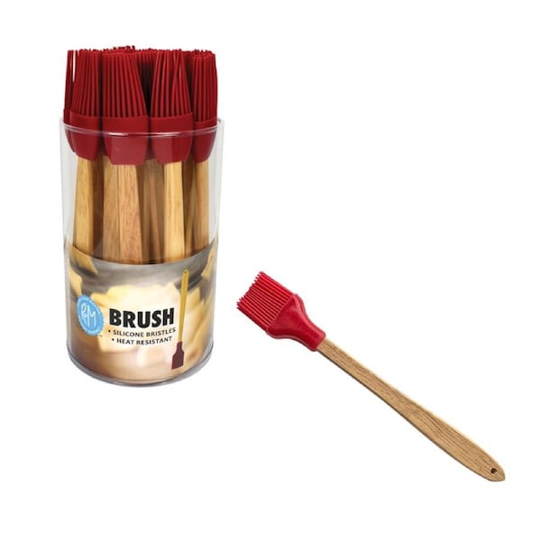 Appetito Silicone Pastry Brush Set 3