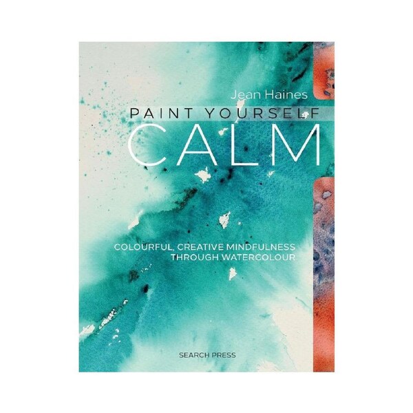Search Press Paint Yourself Calm Paperback Learning Creative Book 128-Pages