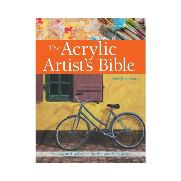Search Press The Acrylic Artists Bible Paperback Learning Creative Book 192-Pg