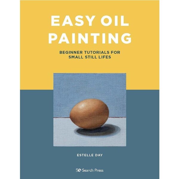 Search Press Easy Oil Painting Paperback Learning Creative Art Book 144-Pages