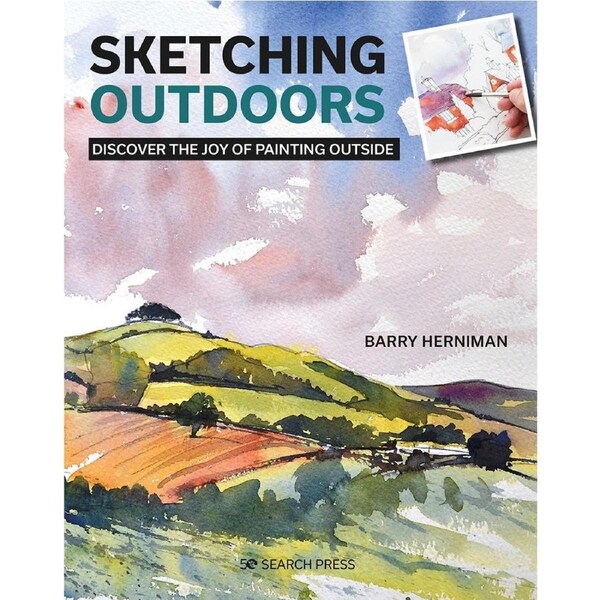 Search Press Sketching Outdoors Paperback Learning Art Guide Book 144-Pages