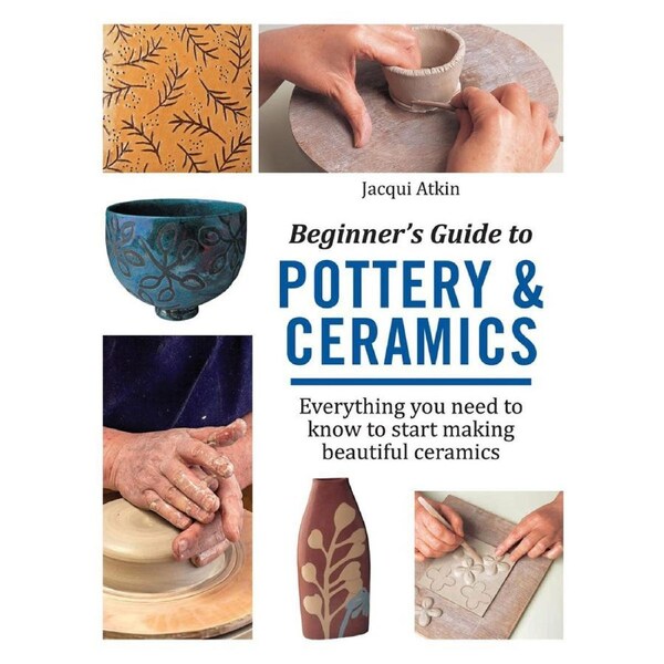 Search Press Beginner's Guide to Pottery & Ceramics Paperback Book 128-Pages