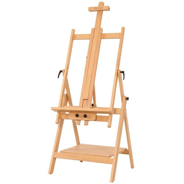 Winsor & Newton Hamilton Beechwood Studio Easel Canvas Stand 231x70cm Natural