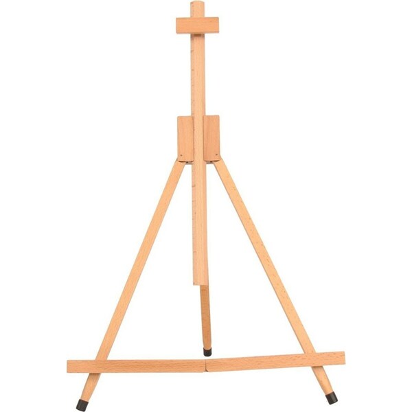 Winsor & Newton Beechwood Ribble Table Easel Canvas Display Stand Storage NTRL