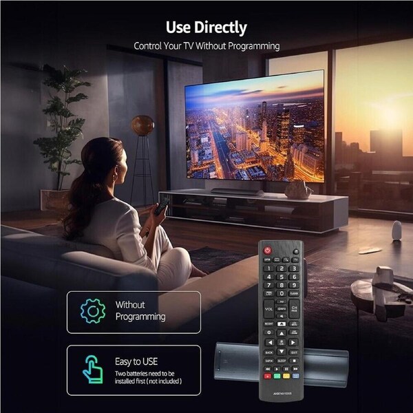 Replaced Remote Control fit for LG Smart TV Television Compatible Controller Au