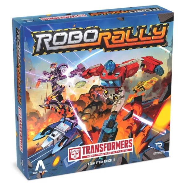 Robo Rally Transformers Board Game