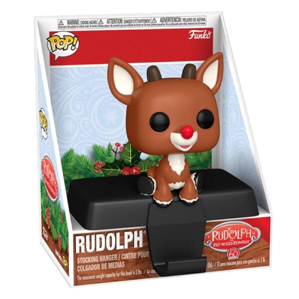 Rudolph: Rudolph Edge-Sitter Stocking Hanger Funko POP! Vinyl