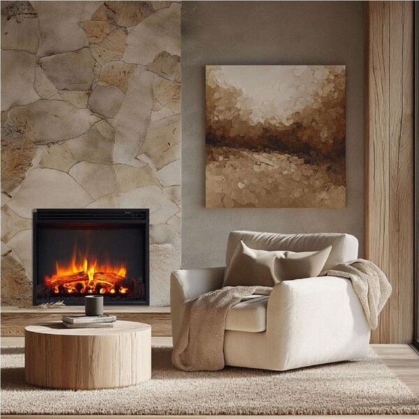 Stella 2000W 23" Electric Fireplace Insert (Tall Model)