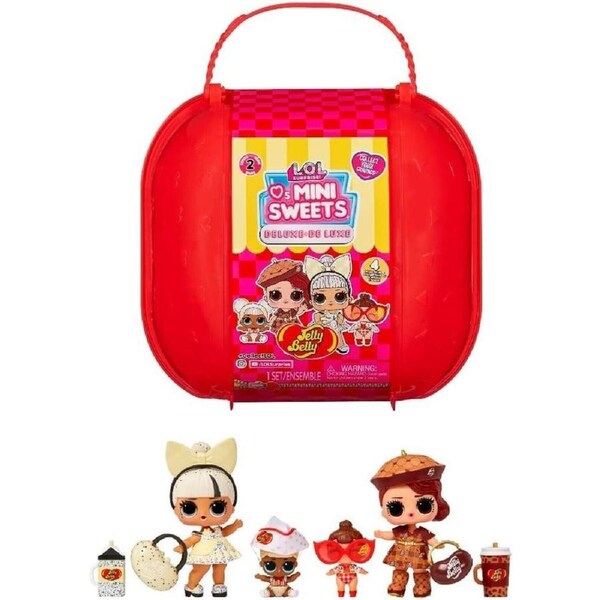 L.O.L Surprise Loves Mini Sweets Deluxe Series 2 with 4 Dolls Accessories LOL