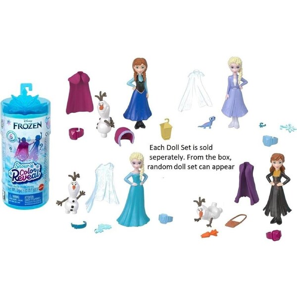 Disney Frozen Small Dolls Snow Reveal Sortiment Ages 3+ New Toy Doll Play Gift