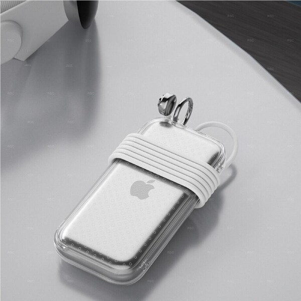 For Apple Vision Pro Battery Protector Case Shock Resistant VR Cover With Hook