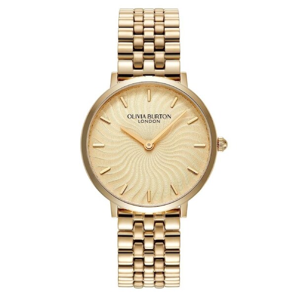 Olivia Burton Gold Steel Light Gold Dial Women's Watch - 24000140