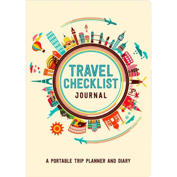 Peter Pauper Press Travel Journal Travel Checklist 327840