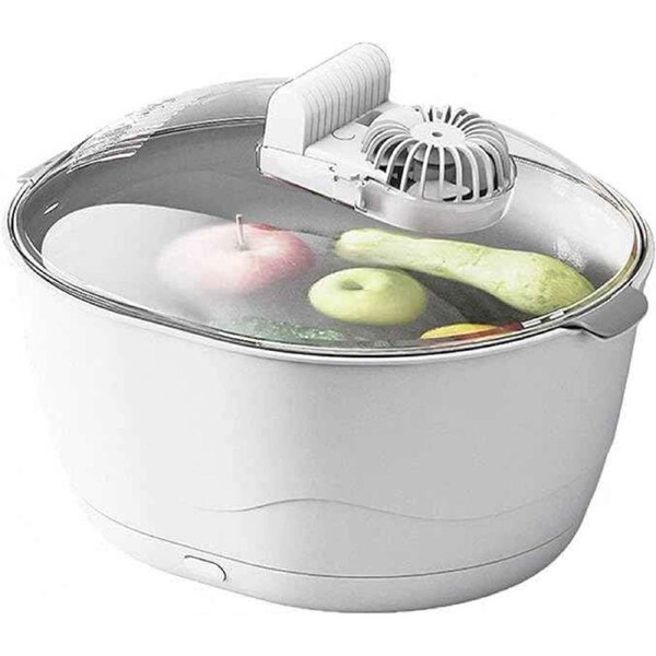 5-In-1 Food Thawer Fresh-Keeping Thawing Tray W/ Drainer Household Fruit & Vegetable Cleaning Basket