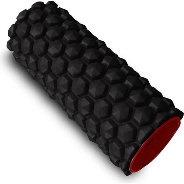 Bodyworx Black Massage Deep Tissue Muscle Body Foam Roller Equipment - 30cm