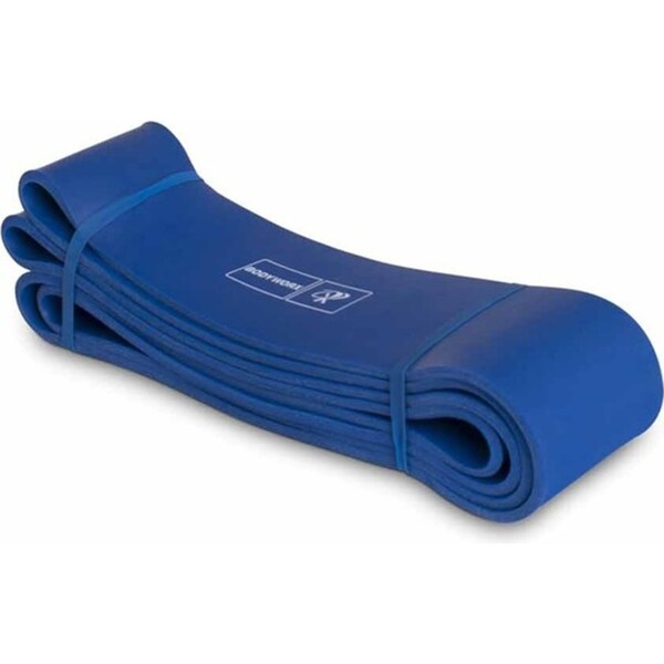 Bodyworx Strength Band Workout/Gym Fitness Elastic Loop Medium 65mm Blue