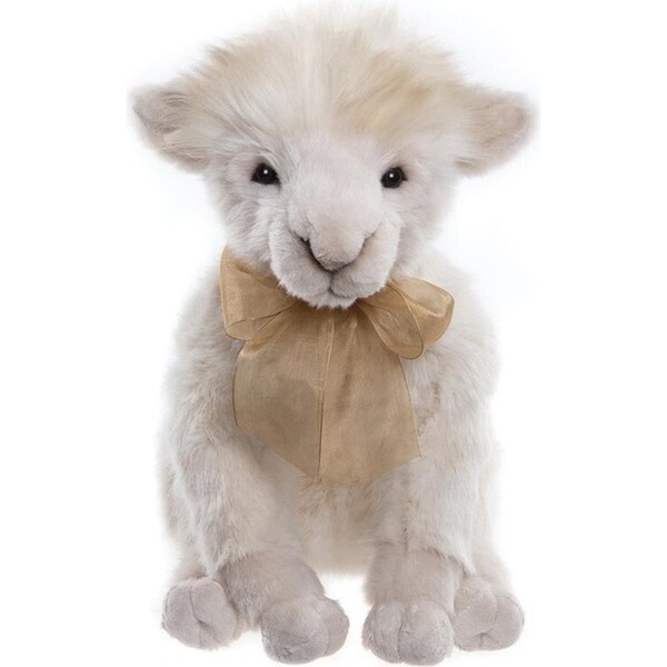 Charlie Bears Trample Kids/Childrens Fluffy Cuddly Plush Soft Toy Cream 18m+