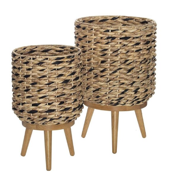 Amalfi Oskar Plant on Stand (Set of 2)