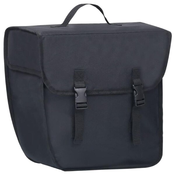 Single Bicycle Bag for Pannier Rack Waterproof 21 L Black vidaXL