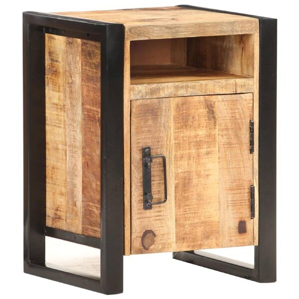 Bedside Cabinet 40x35x55 cm Solid Wood Mango vidaXL